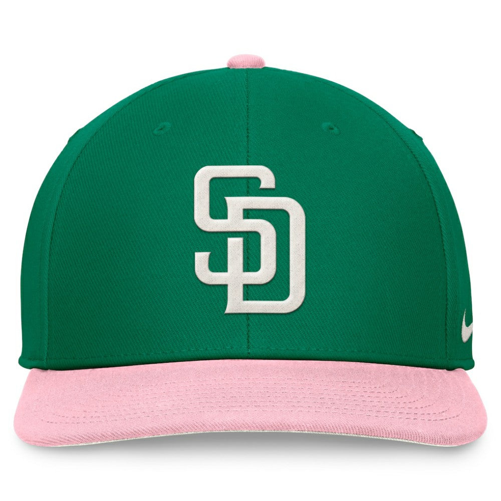 San Diego Padres Nike Malachite Pro Performance Snapback Hat Sale
