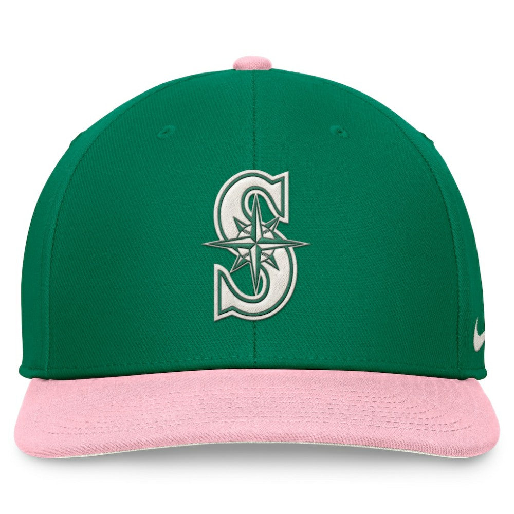 Seattle Mariners Nike Malachite Pro Performance Snapback Hat On Sale