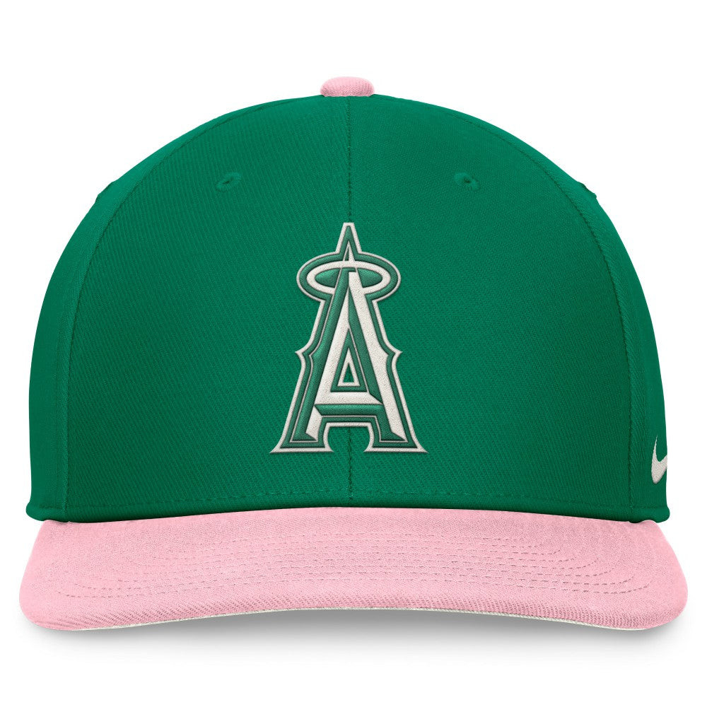 Los Angeles Angels Nike Malachite Pro Performance Snapback Hat Clearance