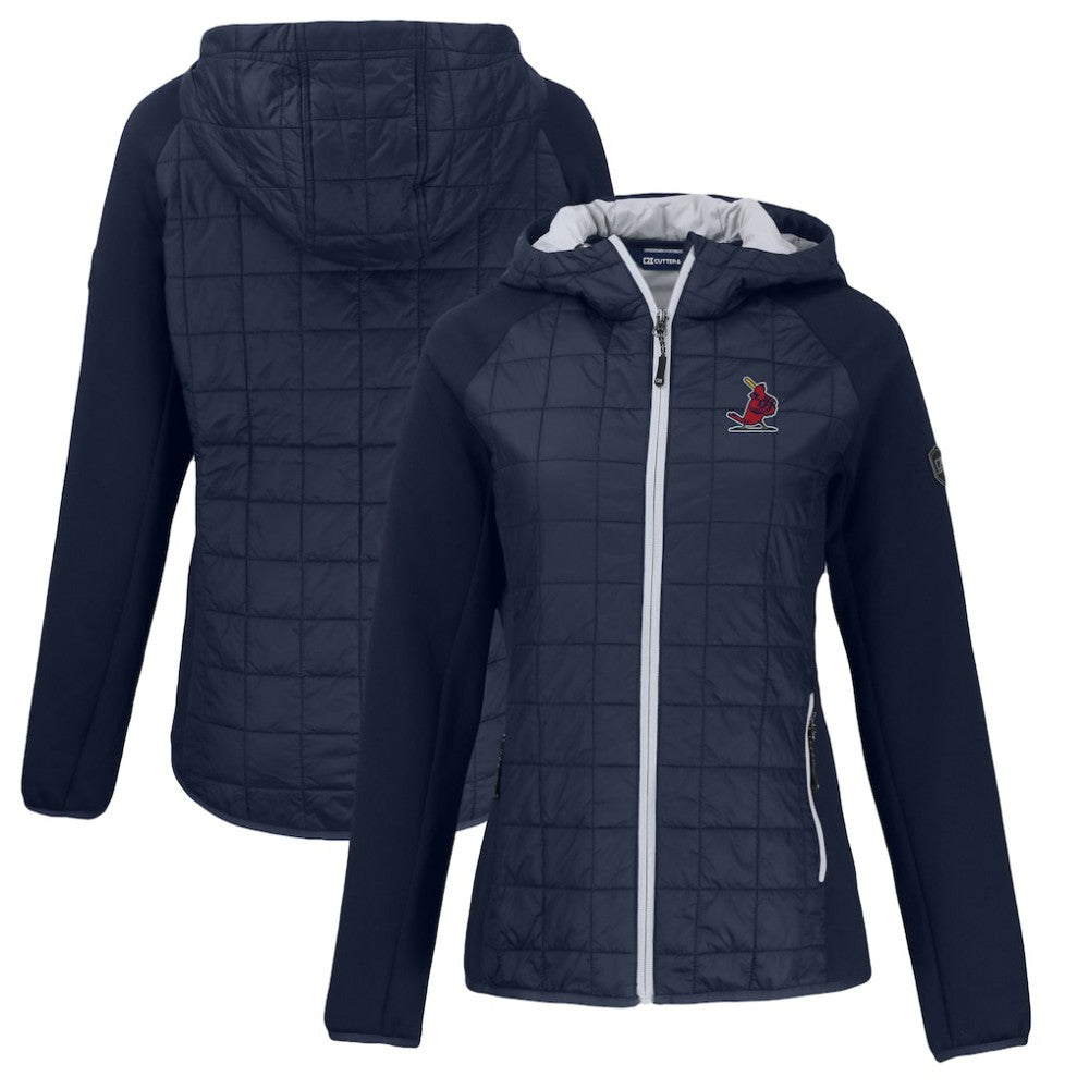 St. Louis Cardinals Cutter & Buck Women's Cooperstown Collection Rainier Primaloft Eco Full-Zip Hybrid Jacket Online