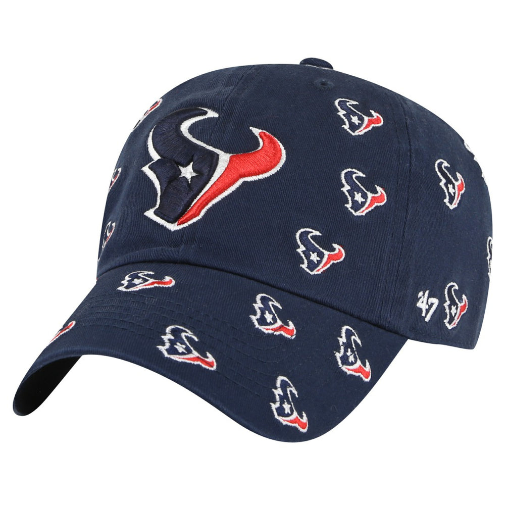 Houston Texans '47 Confetti Clean Up Adjustable Hat Navy - 47 brand
