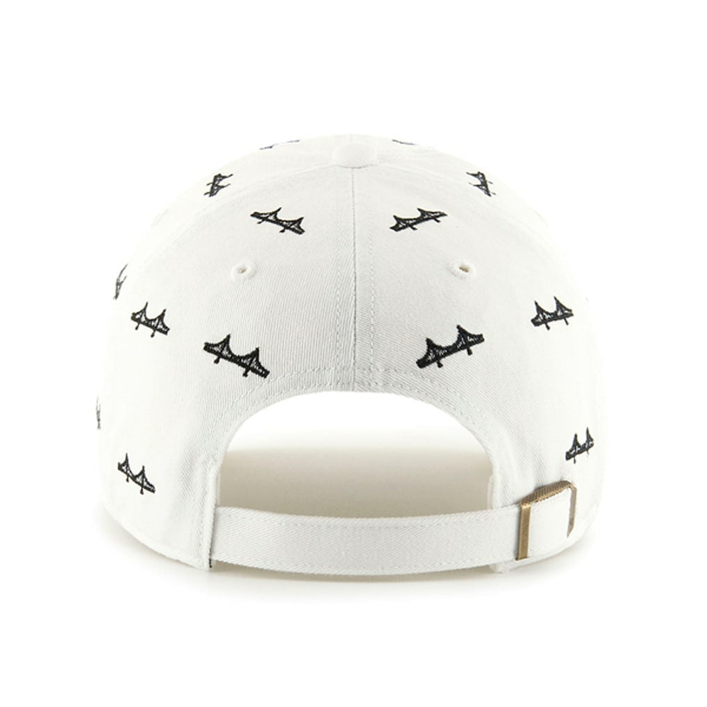 San Francisco 49ers '47 Confetti Clean Up Adjustable Hat White - 47 brand