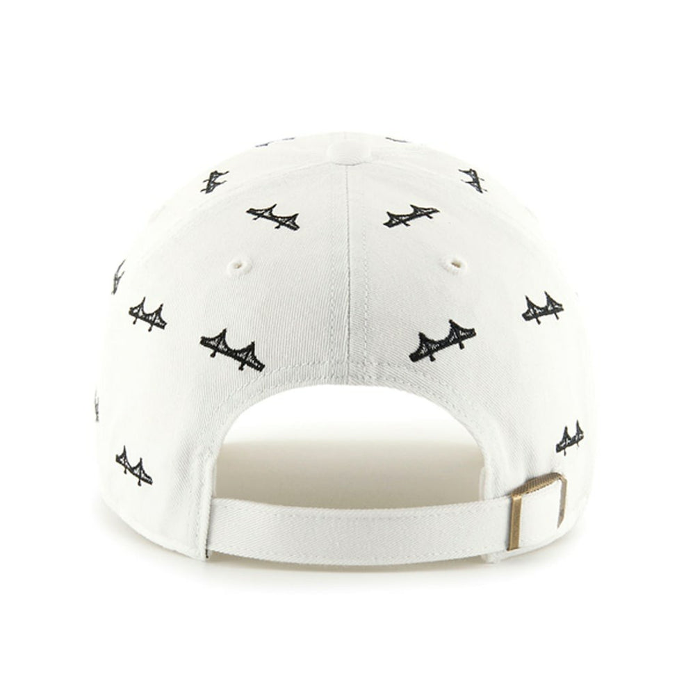 San Francisco 49ers '47 Confetti Clean Up Adjustable Hat White - 47 brand
