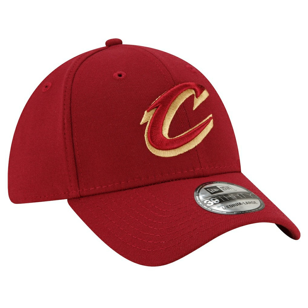 New Era - Cleveland Cavaliers Logo 39THIRTY Flex Hat - Wine