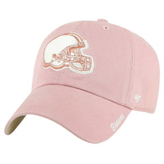 Cleveland Browns '47 Women's Ballpark Cheer Dusty Rose Clean Up Adjustable Hat Pink - 47 brand