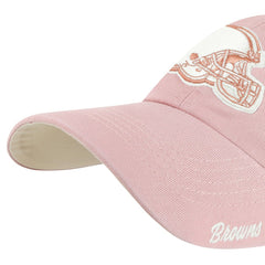 Cleveland Browns '47 Women's Ballpark Cheer Dusty Rose Clean Up Adjustable Hat Pink - 47 brand