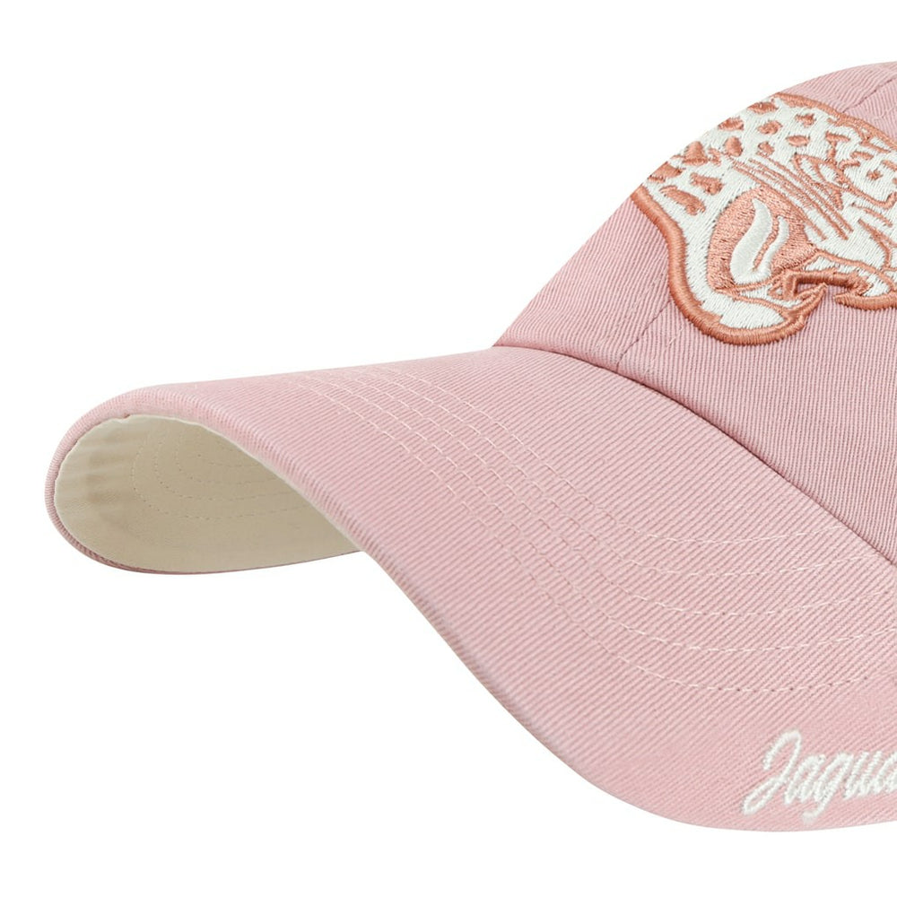 Jacksonville Jaguars '47 Women's Ballpark Cheer Dusty Rose Clean Up Adjustable Hat Pink - 47 brand