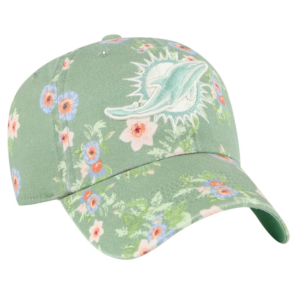 Miami Dolphins '47 Women's Meadow Garden Clean Up Adjustable Hat Green - 47 brand