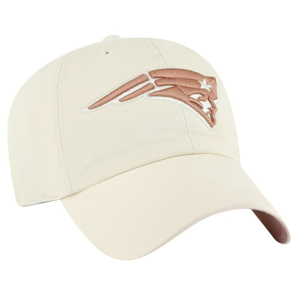 New England Patriots '47 Women's Ballpark Cheer Clean Up Adjustable Hat Natural - 47 brand