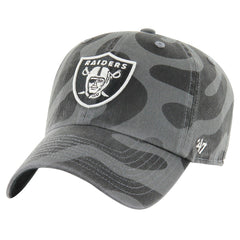 Las Vegas Raiders '47 Women's Freeform Clean Up Adjustable Hat Charcoal - 47 brand
