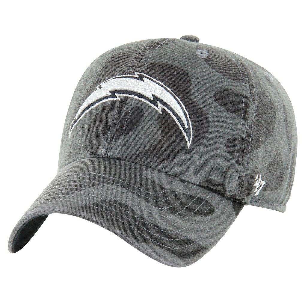 Los Angeles Chargers '47 Women's Freeform Clean Up Adjustable Hat Charcoal - 47 brand