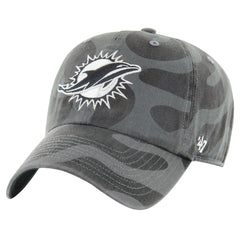 Miami Dolphins '47 Women's Freeform Clean Up Adjustable Hat Charcoal - 47 brand
