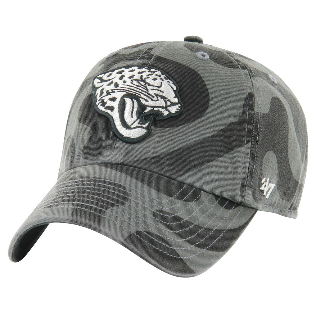 Jacksonville Jaguars '47 Women's Freeform Clean Up Adjustable Hat Charcoal - 47 brand