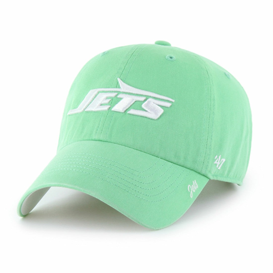 New York Jets '47 Women's Luminance Cheer Clean Up Adjustable Hat Green - 47 brand