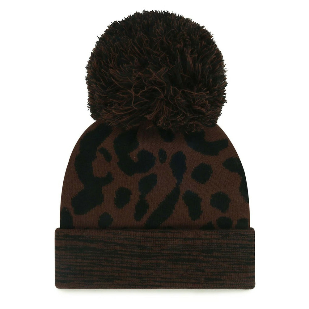 Minnesota Vikings '47 Women's Cacao Cuffed Knit Hat with Pom Brown - 47 brand