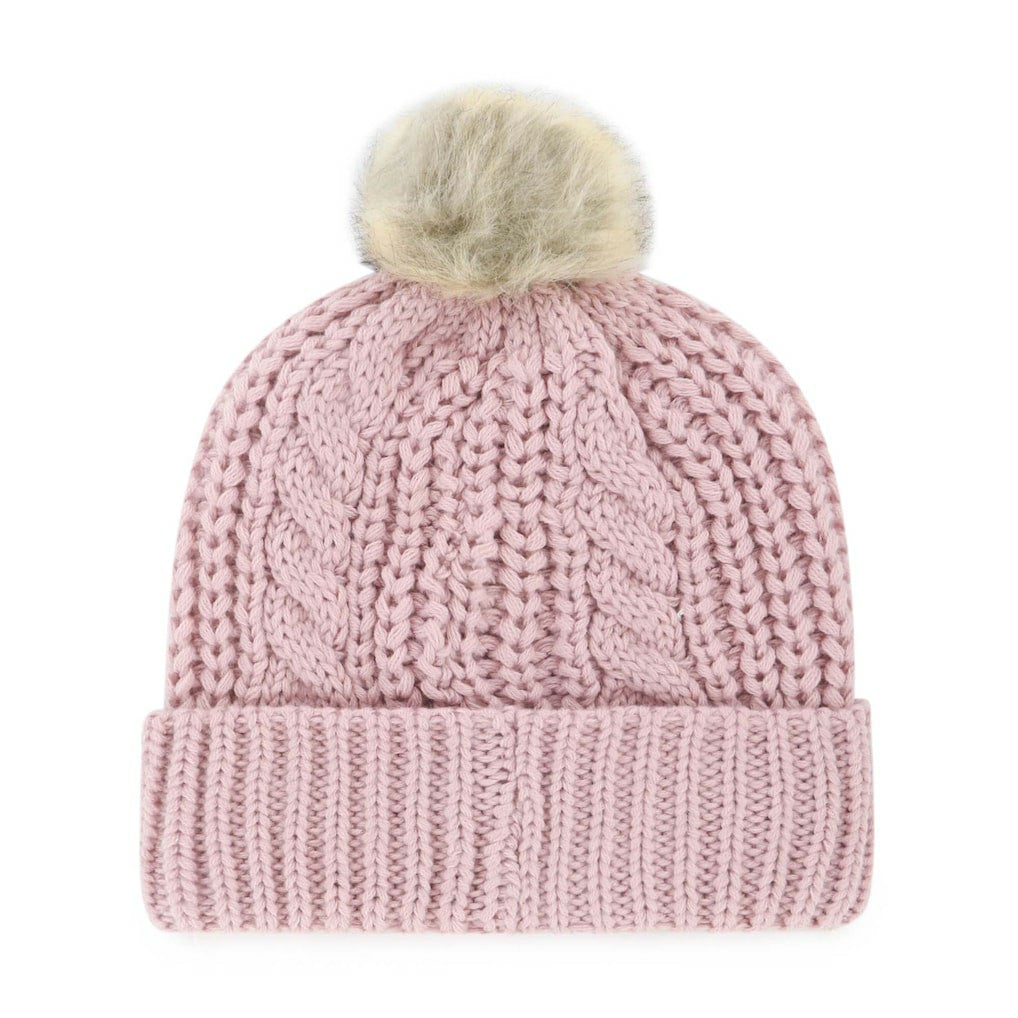 Jacksonville Jaguars '47 Women's Meeko Cuffed Knit Hat with Pom Dusty Rose - 47 brand