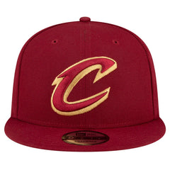 New Era - Cleveland Cavaliers Team Color 9FIFTY Snapback Hat - Wine