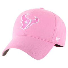 Houston Texans '47 Girls Youth Rose MVP Adjustable Hat Pink - 47 brand
