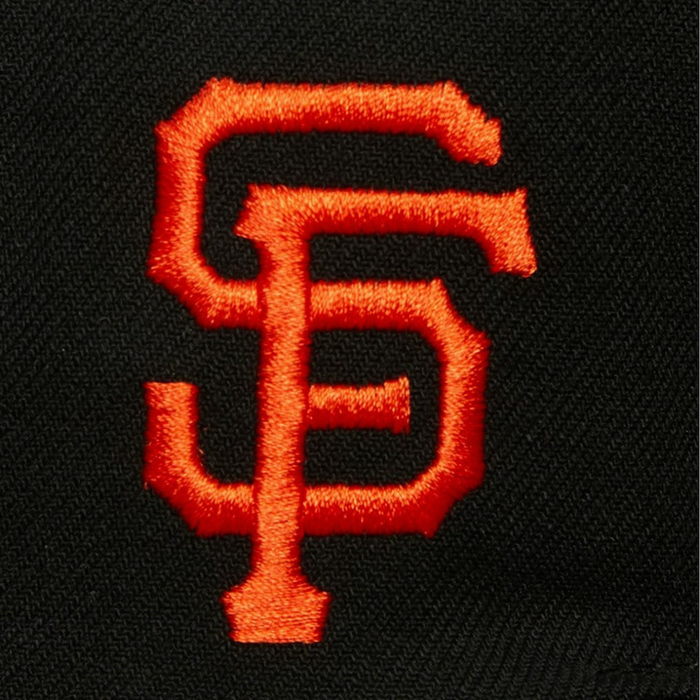 San Francisco Giants Mitchell & Ness Team Tagged Snapback Hat Lifestyle