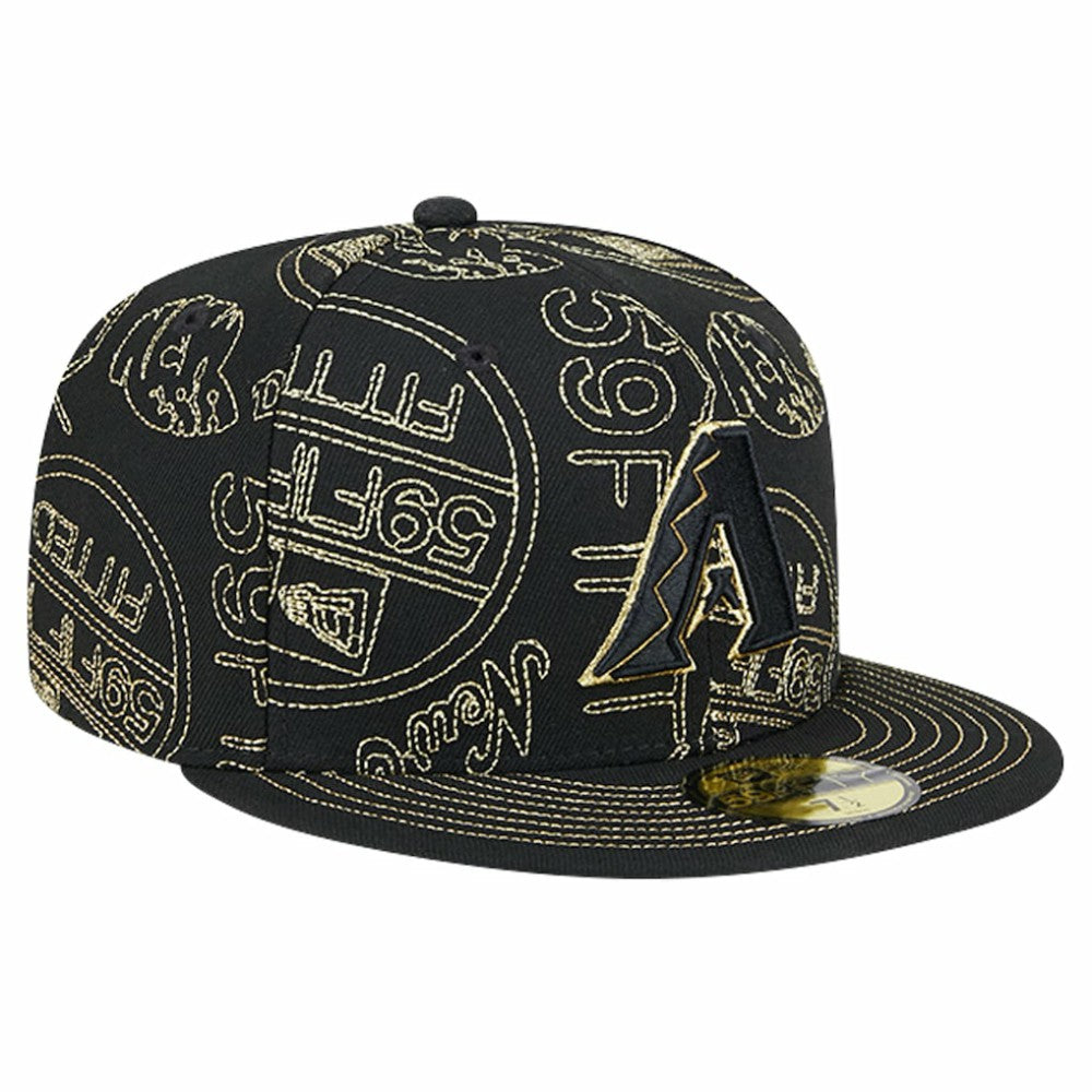 Arizona Diamondbacks New Era 59FIFTY Day Allover Fitted Hat On Sale