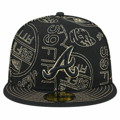 Atlanta Braves New Era 59FIFTY Day Allover Fitted Hat for sale