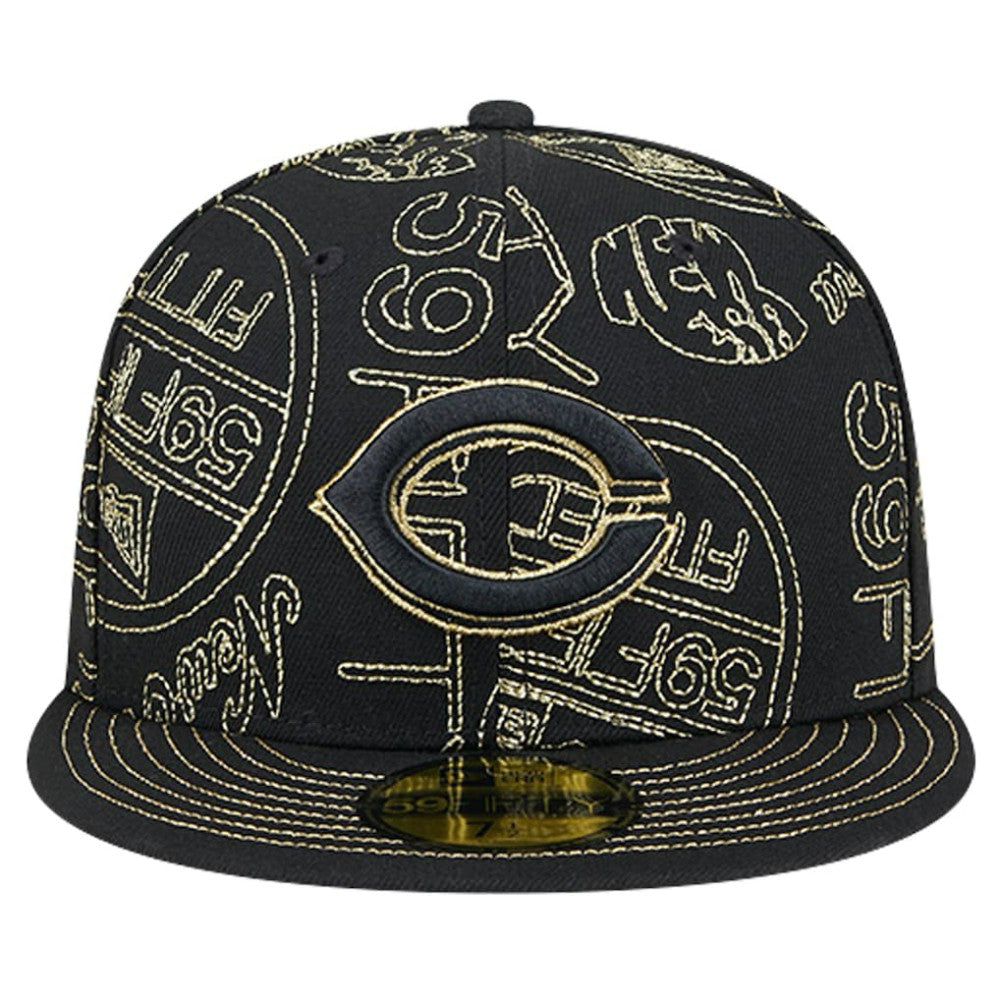 Cincinnati Reds New Era 59FIFTY Day Allover Fitted Hat Near Me