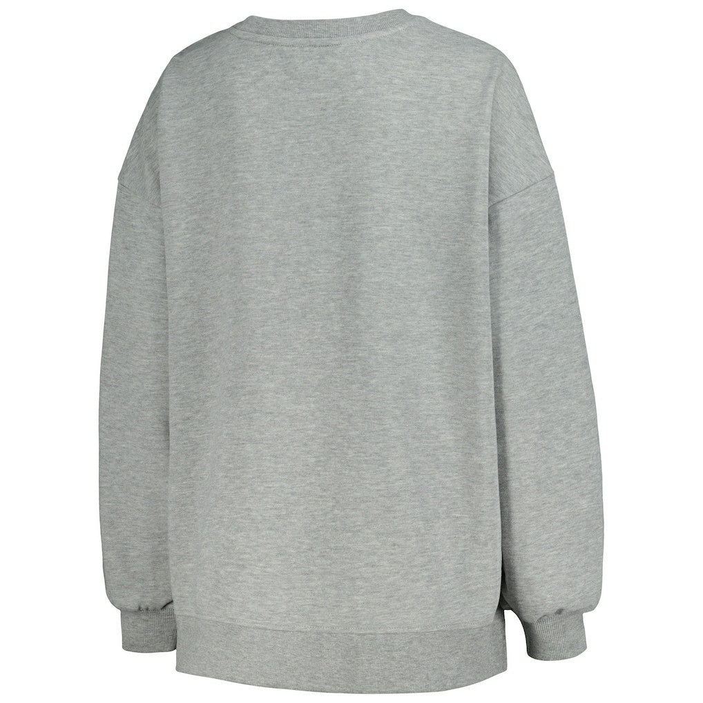 Cincinnati Bengals DKNY Sport Women's Penelope Pullover Sweatshirt Heather Charcoal - NFL