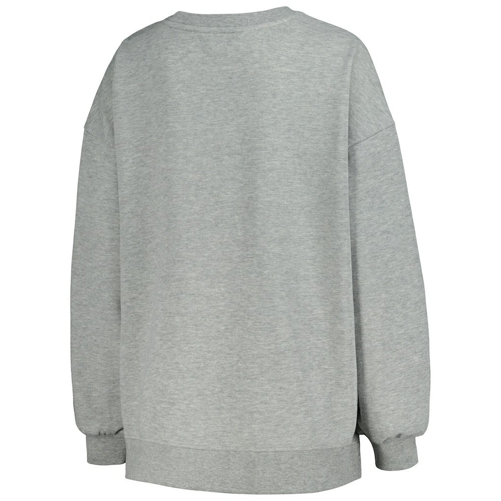 Cincinnati Bengals DKNY Sport Women's Penelope Pullover Sweatshirt Heather Charcoal - NFL