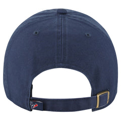 Houston Texans '47 Clean Up Primary Adjustable Hat Navy - 47 brand