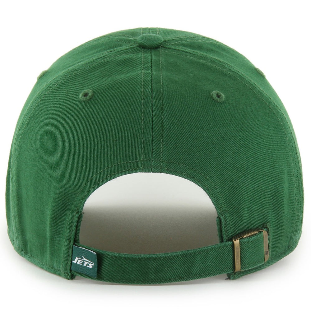 New York Jets '47 Clean Up Primary Adjustable Hat Green - 47 brand