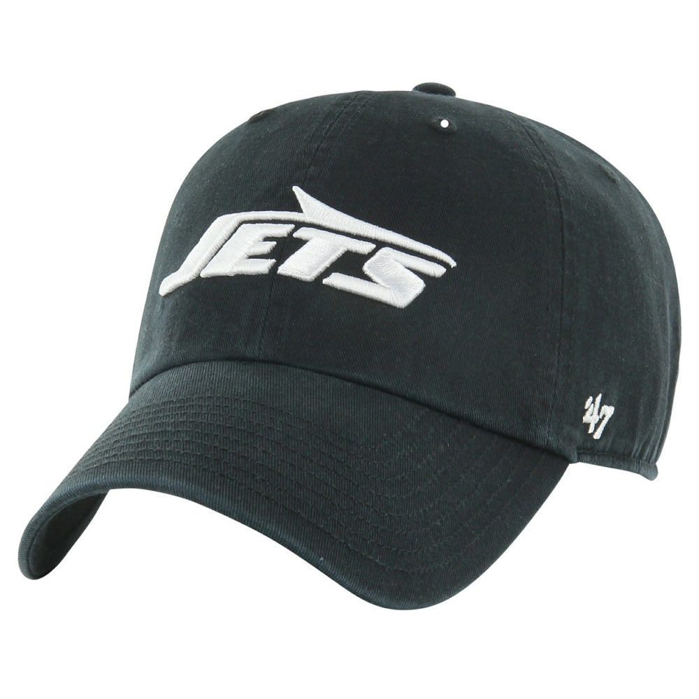 New York Jets '47 Secondary Clean Up Adjustable Hat Black - 47 brand