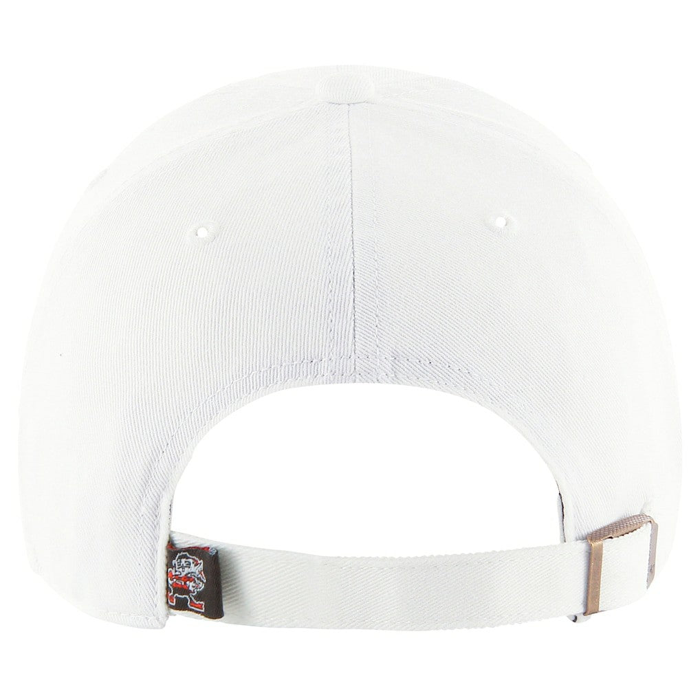 Cleveland Browns '47 Clean Up Adjustable Hat White - 47 brand
