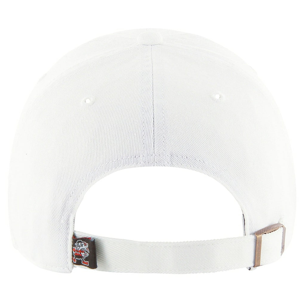 Cleveland Browns '47 Clean Up Adjustable Hat White - 47 brand