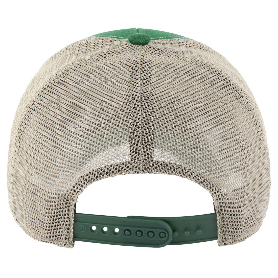 New York Jets '47 Flagship MVP Trucker Adjustable Hat Kelly Green/Natural - 47 brand