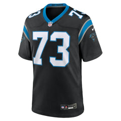 Rashard Lawrence Carolina Panthers Game Jersey Black - Nike