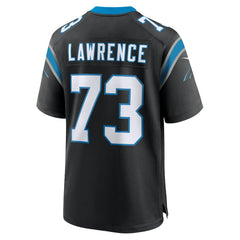 Rashard Lawrence Carolina Panthers Game Jersey Black - Nike