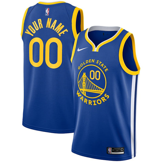 Golden State Warriors Unisex 2019/20 Custom Swingman Jersey sale - Royal sale - Icon Edition | NBA Jerseys