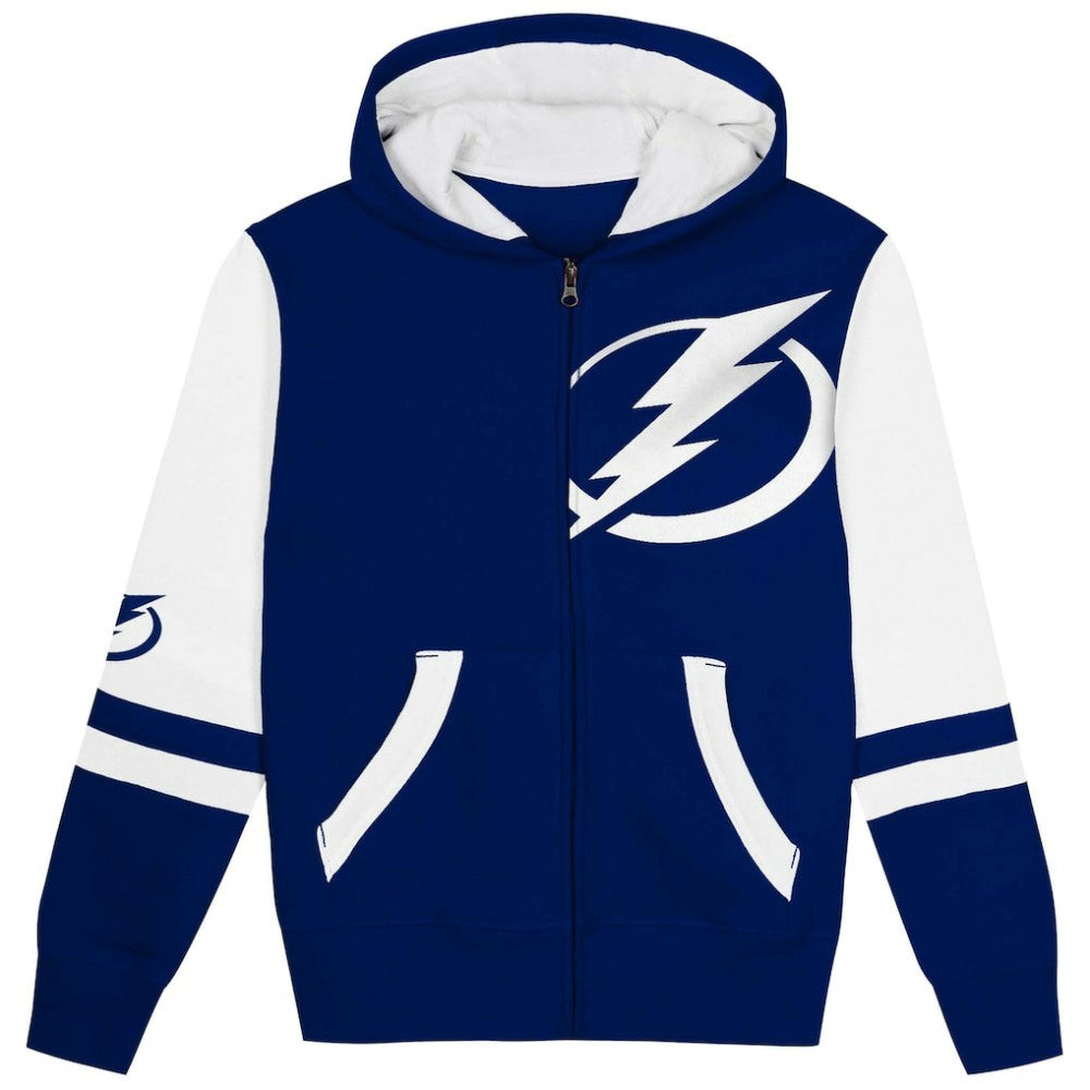 Tampa Bay Lightning - Preschool Face Off Full-Zip Hoodie Blue