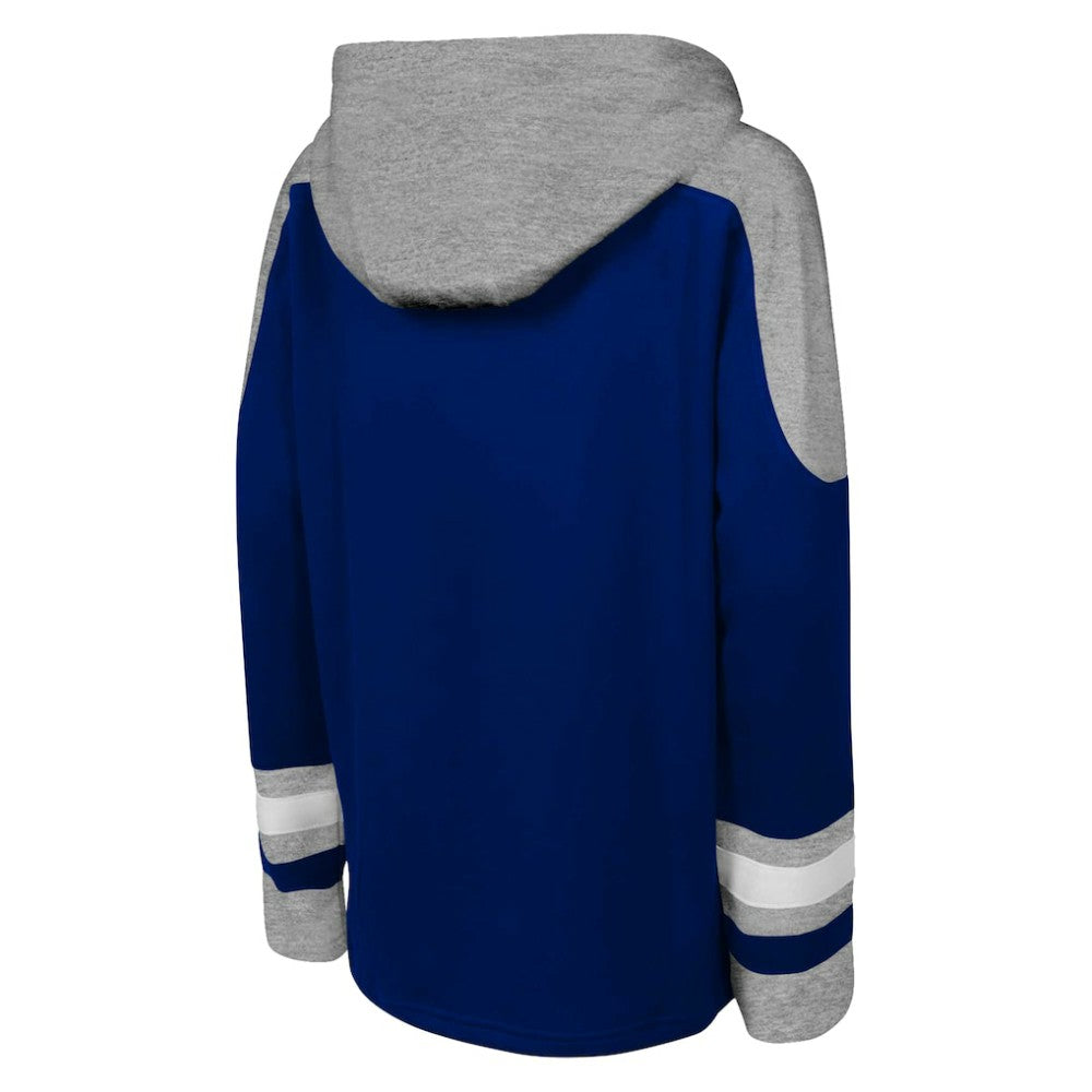 Tampa Bay Lightning - Youth Ageless Must Have Home V-Neck Pullover Hoodie Blue