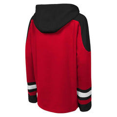 New Jersey Devils - Youth Ageless Must Have Home V-Neck Pullover Hoodie Red