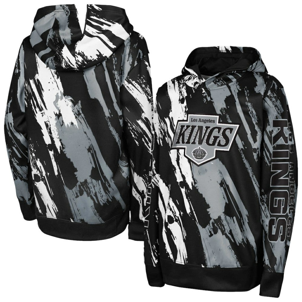 Los Angeles Kings - Youth Master Snipe Pullover Hoodie Black