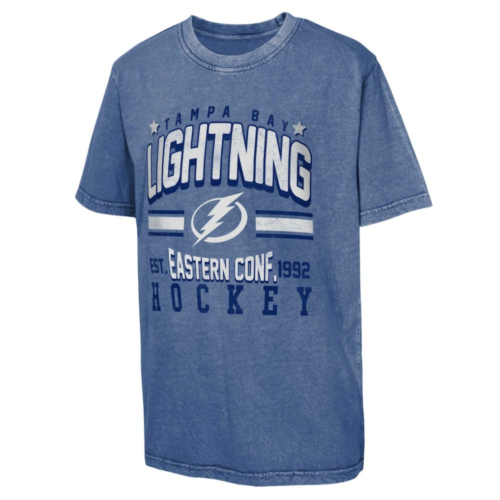Tampa Bay Lightning - Youth Sure Short T-Shirt Blue