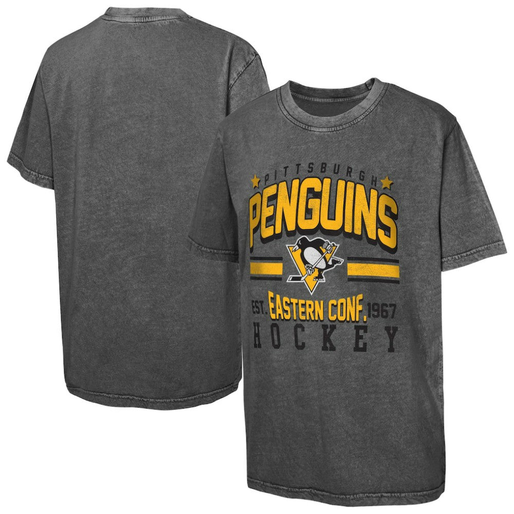 Pittsburgh Penguins Youth Sure Short T-Shirt Black
