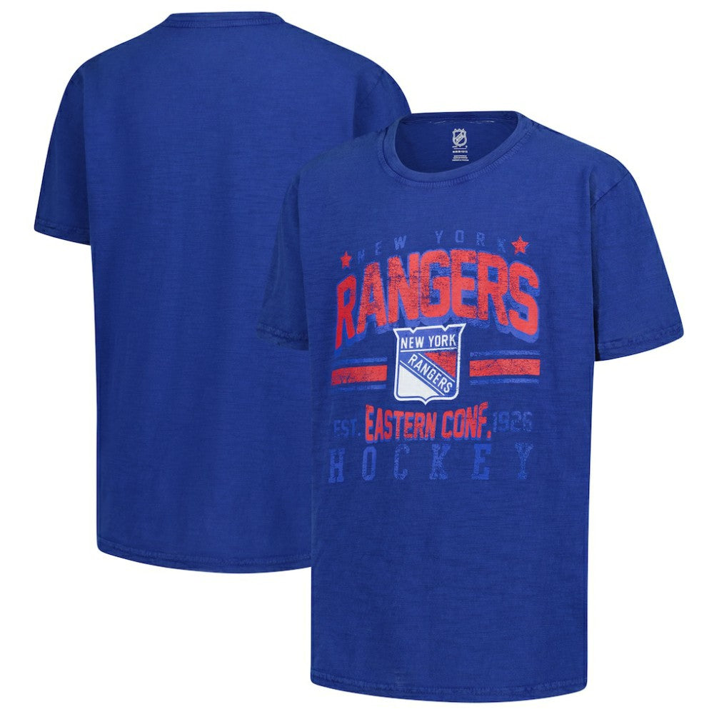 New York Rangers Youth Sure Short T-Shirt Royal