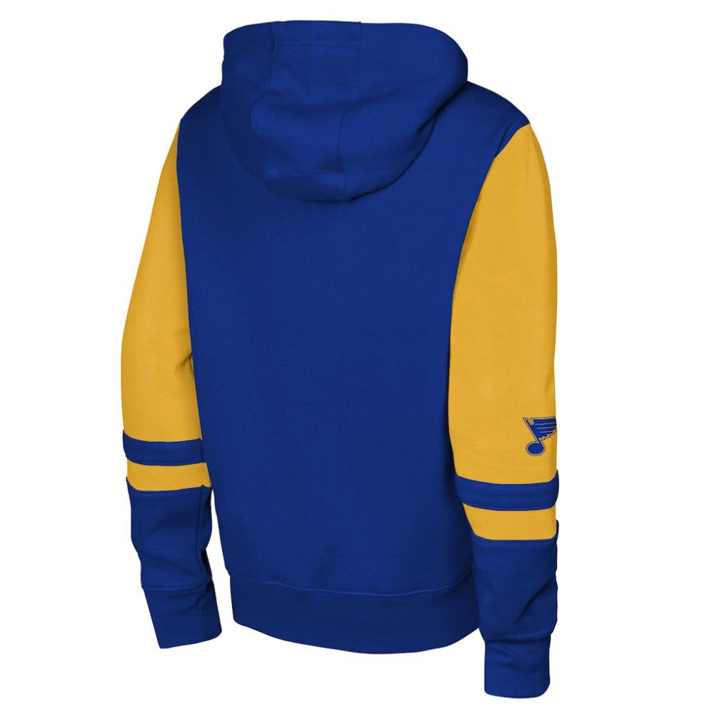St. Louis Blues - Youth Face Off Full-Zip Hoodie Blue