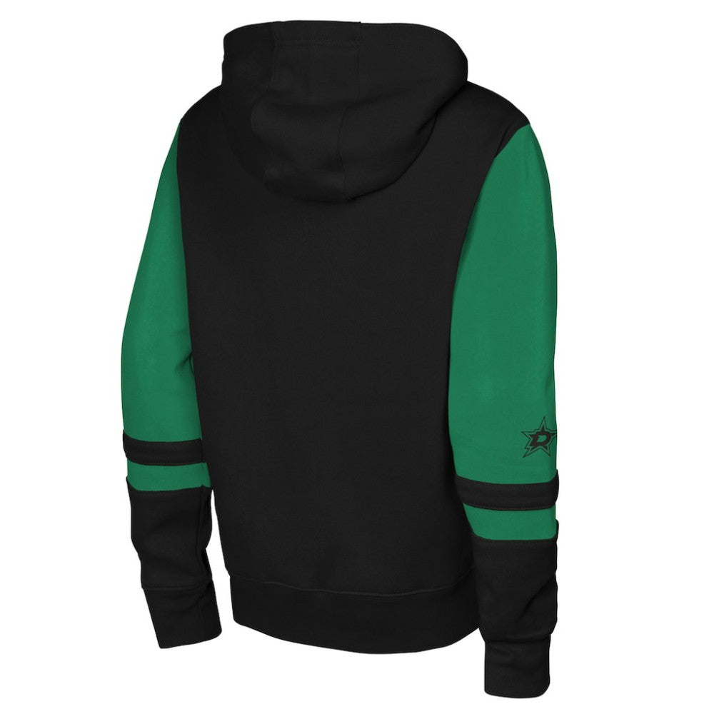 Dallas Stars - Youth Face Off Full-Zip Hoodie Black