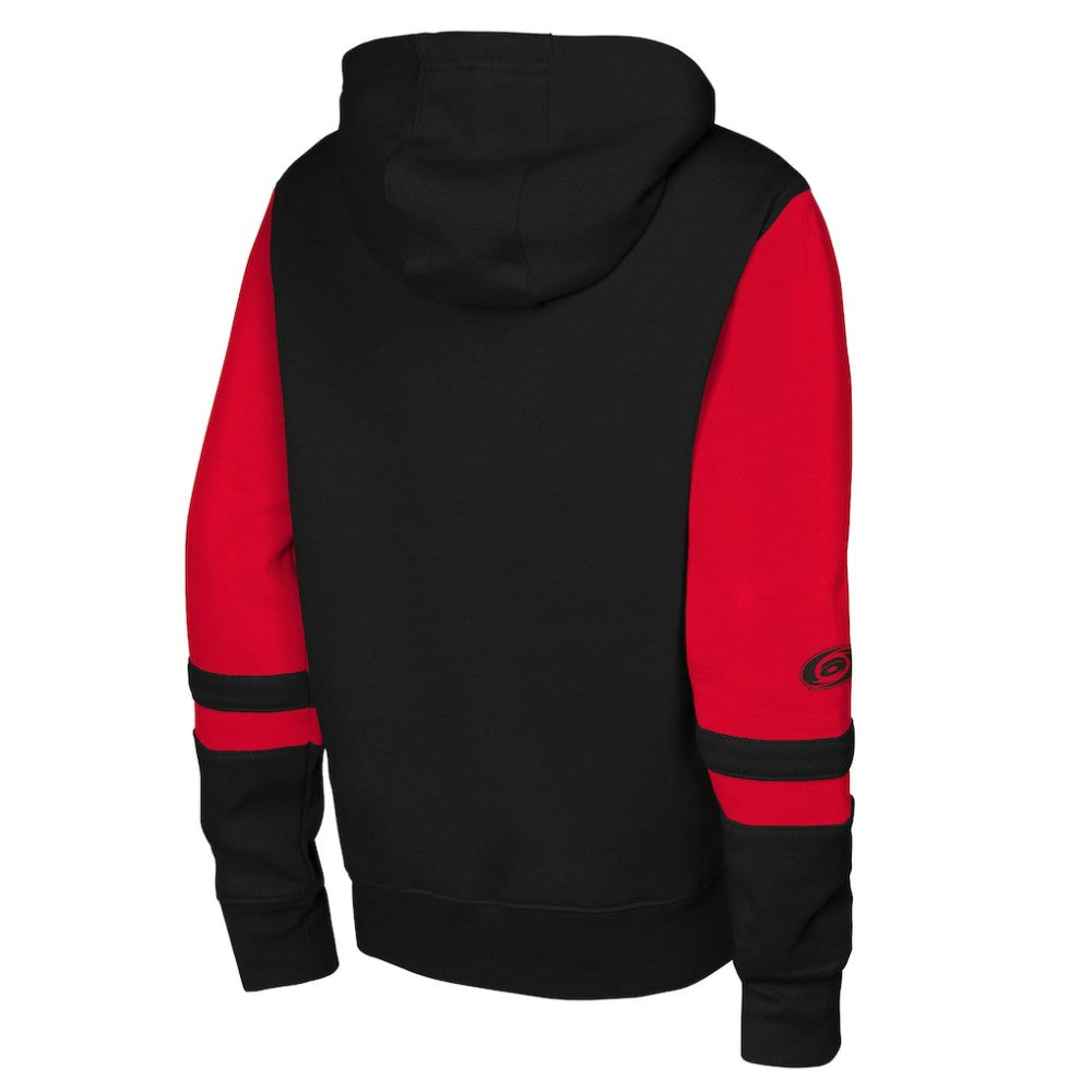 Carolina Hurricanes - Youth Face Off Full-Zip Hoodie Black