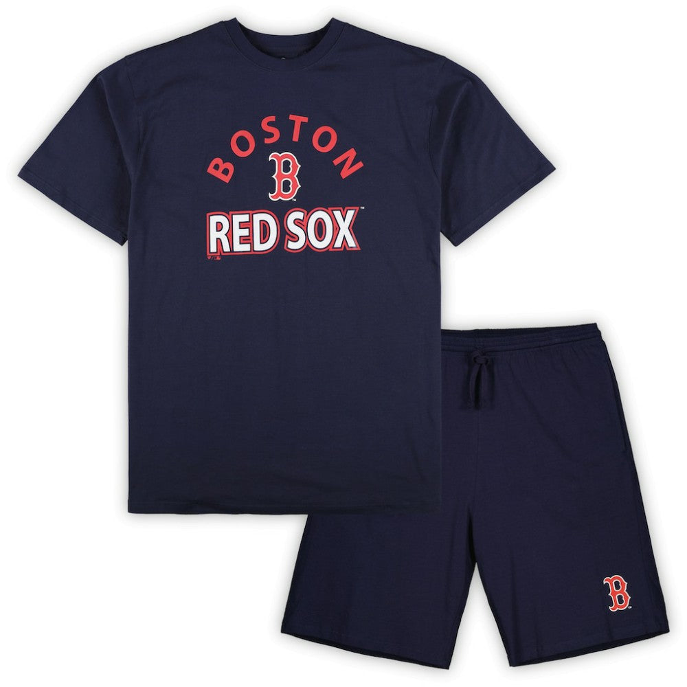 Boston Red Sox Profile Big & Tall T-Shirt & Shorts Combo Set Near Me