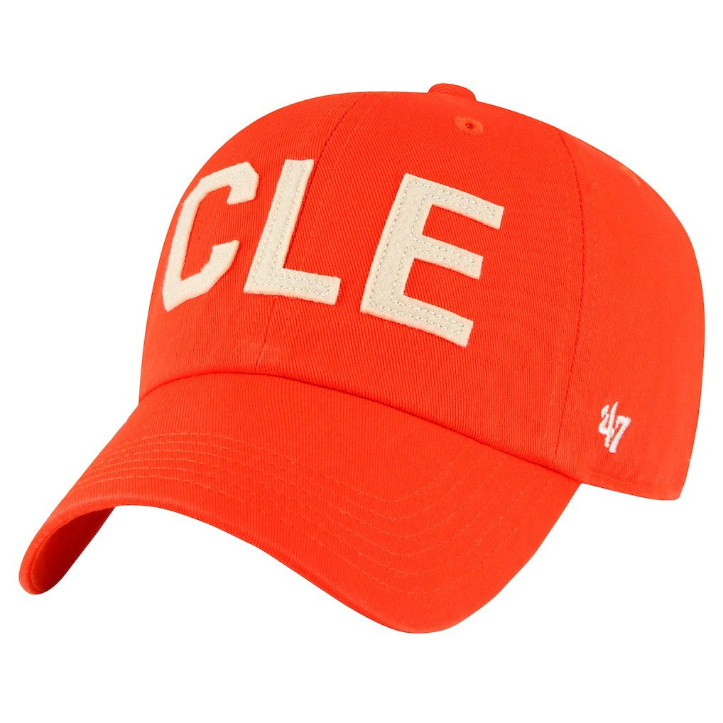 Cleveland Browns '47 Women's Finely Clean Up Adjustable Hat Orange - 47 brand
