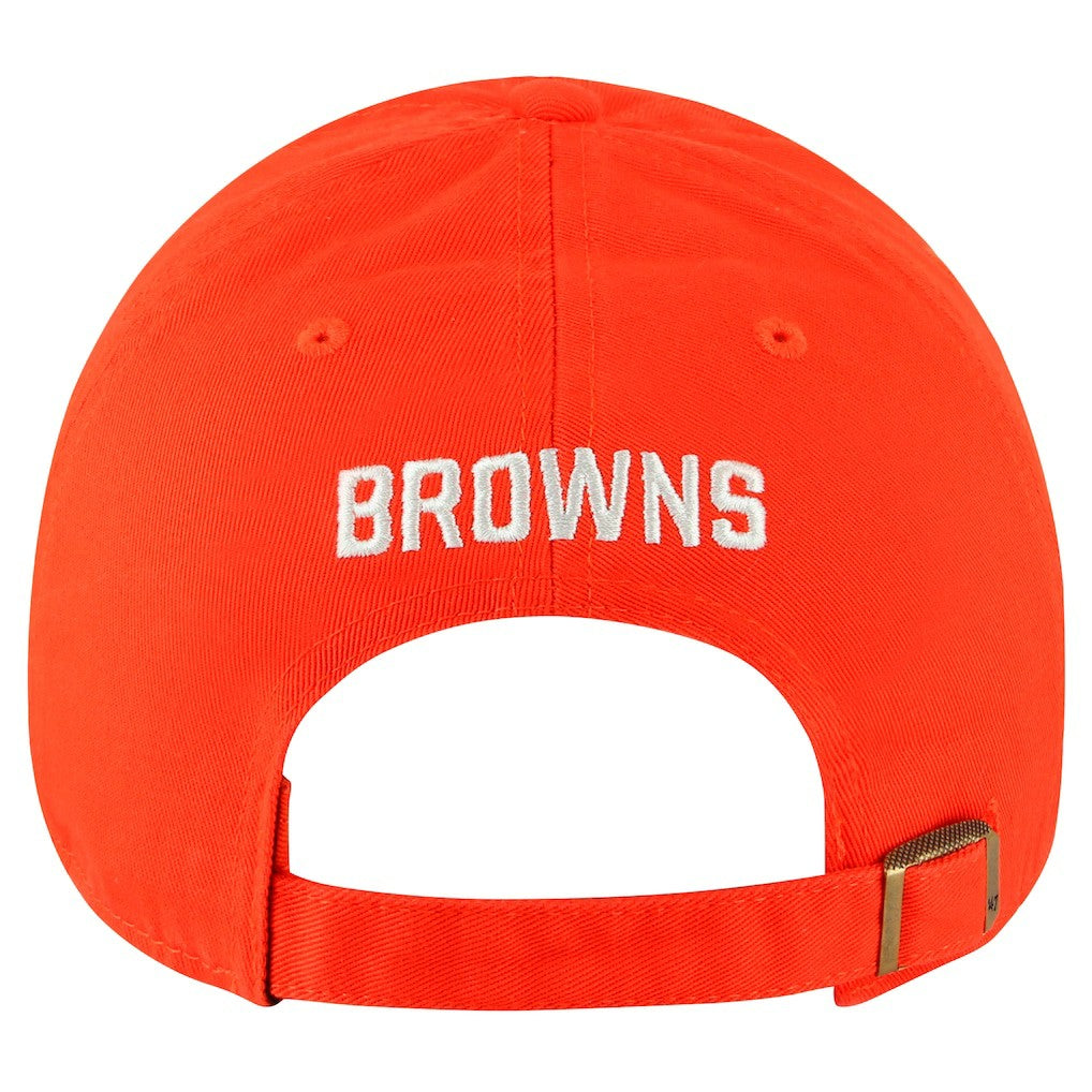 Cleveland Browns '47 Women's Finely Clean Up Adjustable Hat Orange - 47 brand